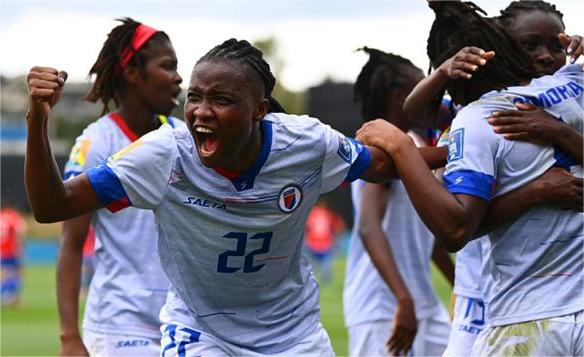 中国女足将在第二轮比赛上迎战海地女足
